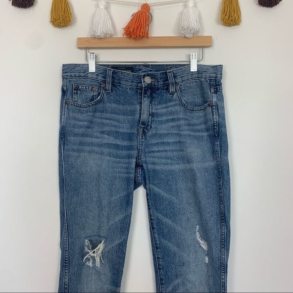 J. Crew Broken In Boyfriend Jeans Size 27 - Picture 4 of 13